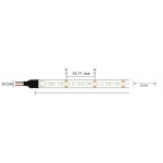 Tira LED 5 mts Flexible 24V 100W 840 Led SMD 2835 IP65 Blanco Neutro, Serie Profesional IRC>90
